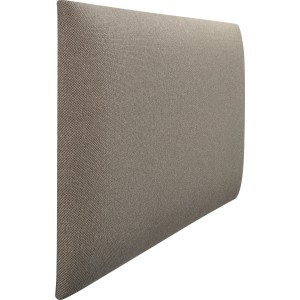 Rechteckiges Wandkissen 60x30 cm in Sand Struktur für Dekor-Paneele.