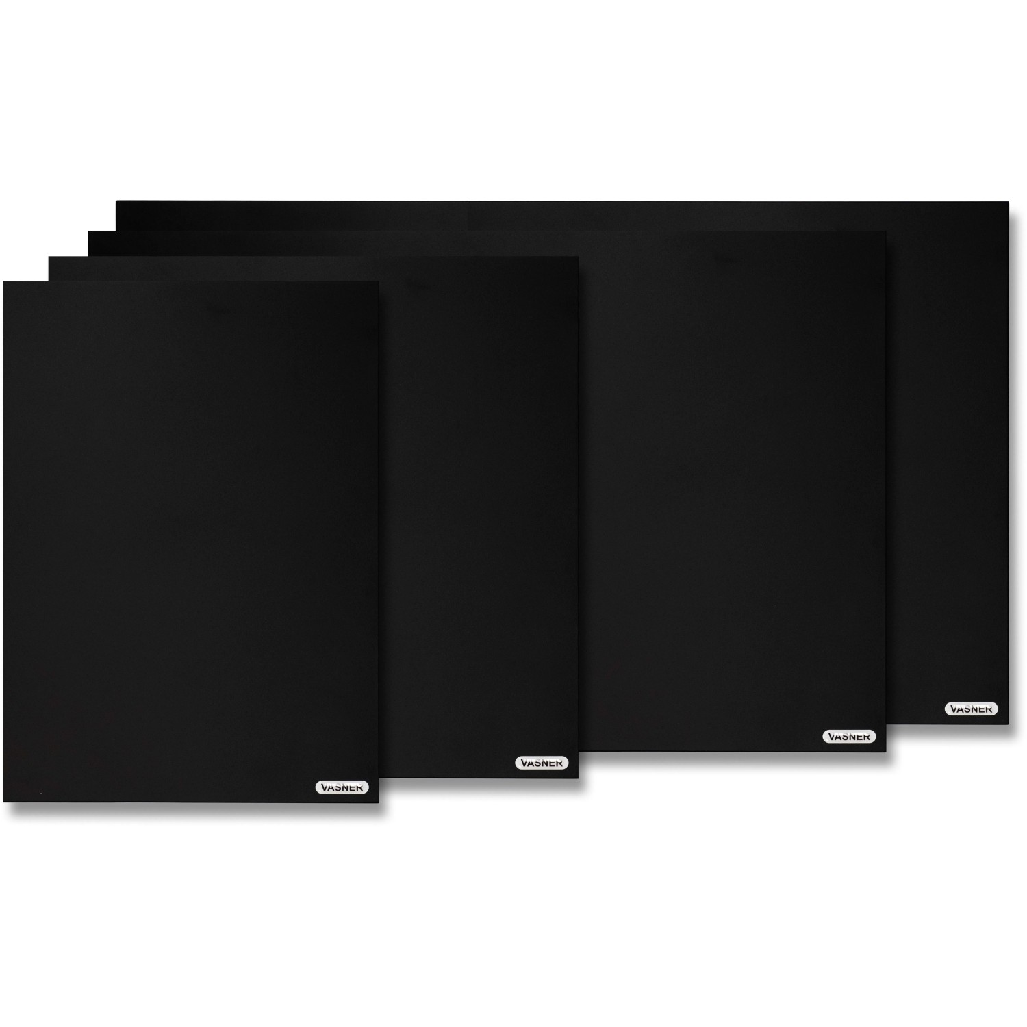 Vasner Citara T Infrarotheizung Tafel, 700 W, 60x90 cm, schwarz. Elektrische Heizung als beschreibbare Tafel.