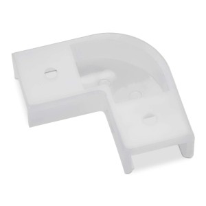 SOTECH 90 Grad Eckverbinder für LED Profil 22, Kunststoff weiß.