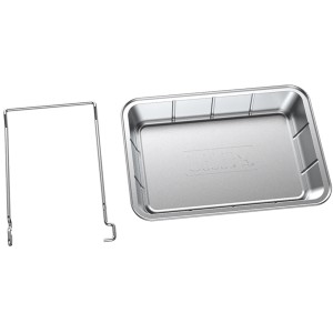 Weber Wet-Smoke-Kit: Halterung und Wasserschale für SmokeFire Grills, ideal zum Räuchern.