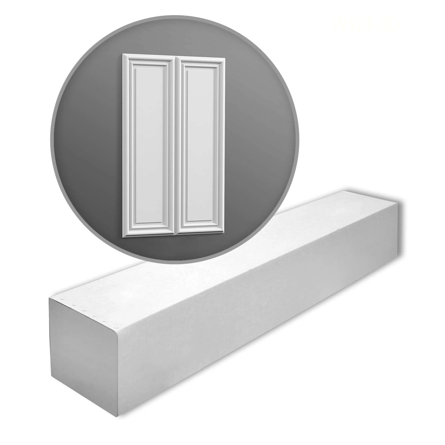 ORAC DECOR W124-Box BURLINGTON 3D Wandpaneele 1 Karton mit 3 Paneelen 2,4 m günstig online kaufen