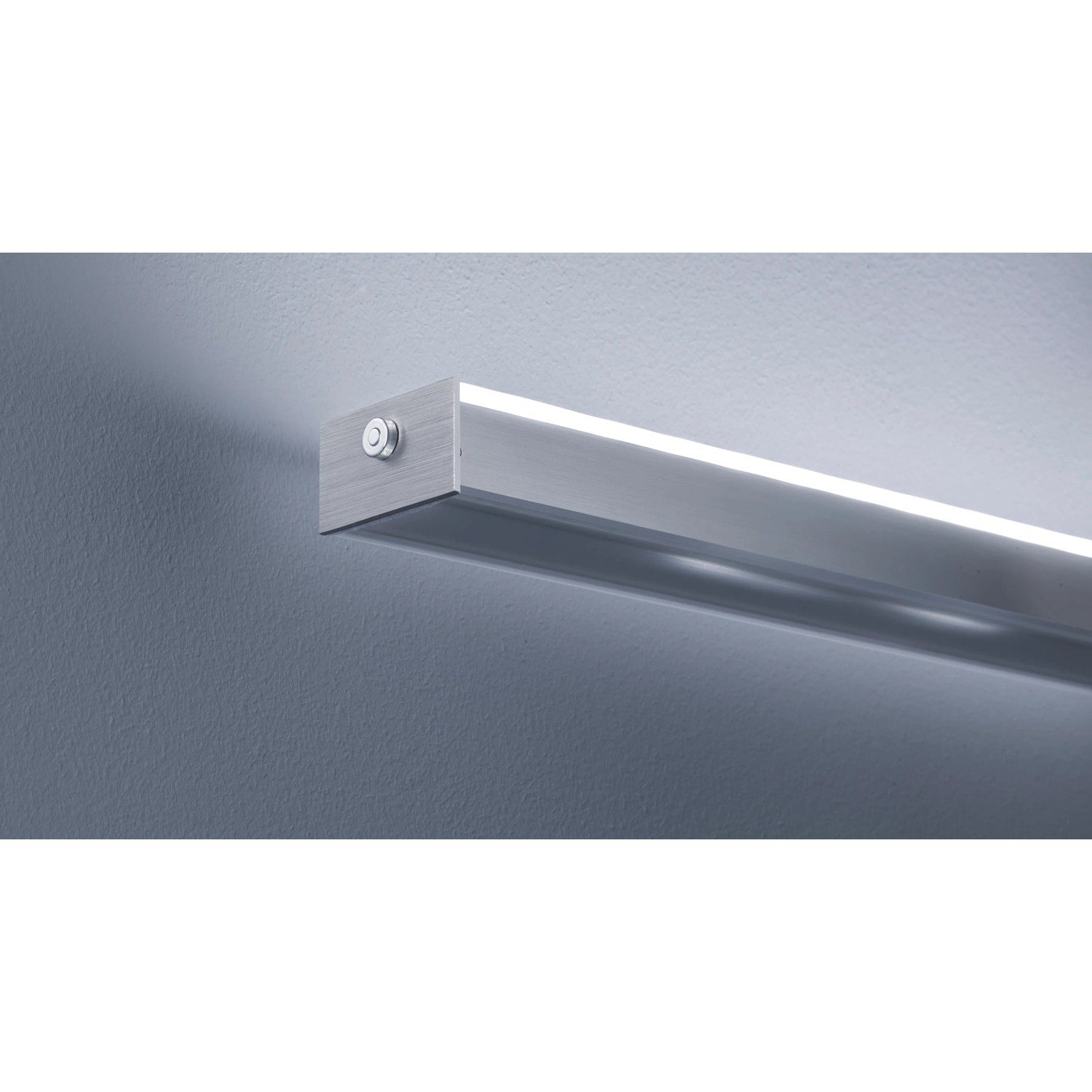 Moderne LED-Pendelleuchte Vitan von Fischer & Honsel, Nickel, 18 W, dimmbar.