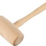 LUX Holzhammer Comfort, 410g, mit Eschenholzstiel und Kopf aus Weißbuche.