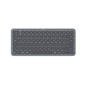 Hama WK-500 Multi-Device-Tastatur QWERTZ, kabellos, kompakt, dunkelgrau. Computer & Multimedia Zubehör.