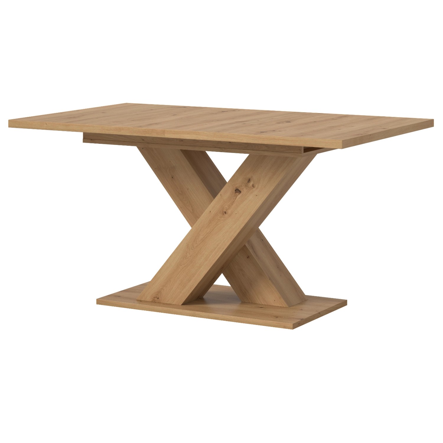 Inn.Furn Esstisch in Eiche Ausziehbar 150 - 190 cm Esszimmertisch Home-X günstig online kaufen