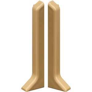 System 9 Endkappen in Buche (2 Stück) für Laminat & Parkett. Zubehör zur Leisten-Veredelung.