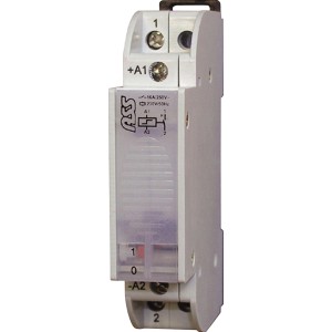 ASS Stromstoßschalter 230V, 16A für Verteilereinbau.