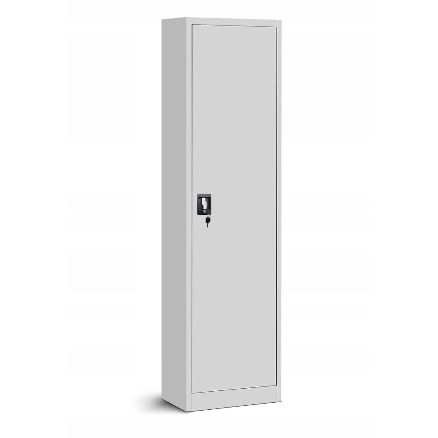 Jan Nowak Büro Aktenschrank ALEX 185 x 45 x 40 cm Grau_3