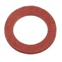 Rote Kirchhoff Vulkanfiber Dichtung, 18x24x1,5 mm, 3er-Set für Verschraubungen.