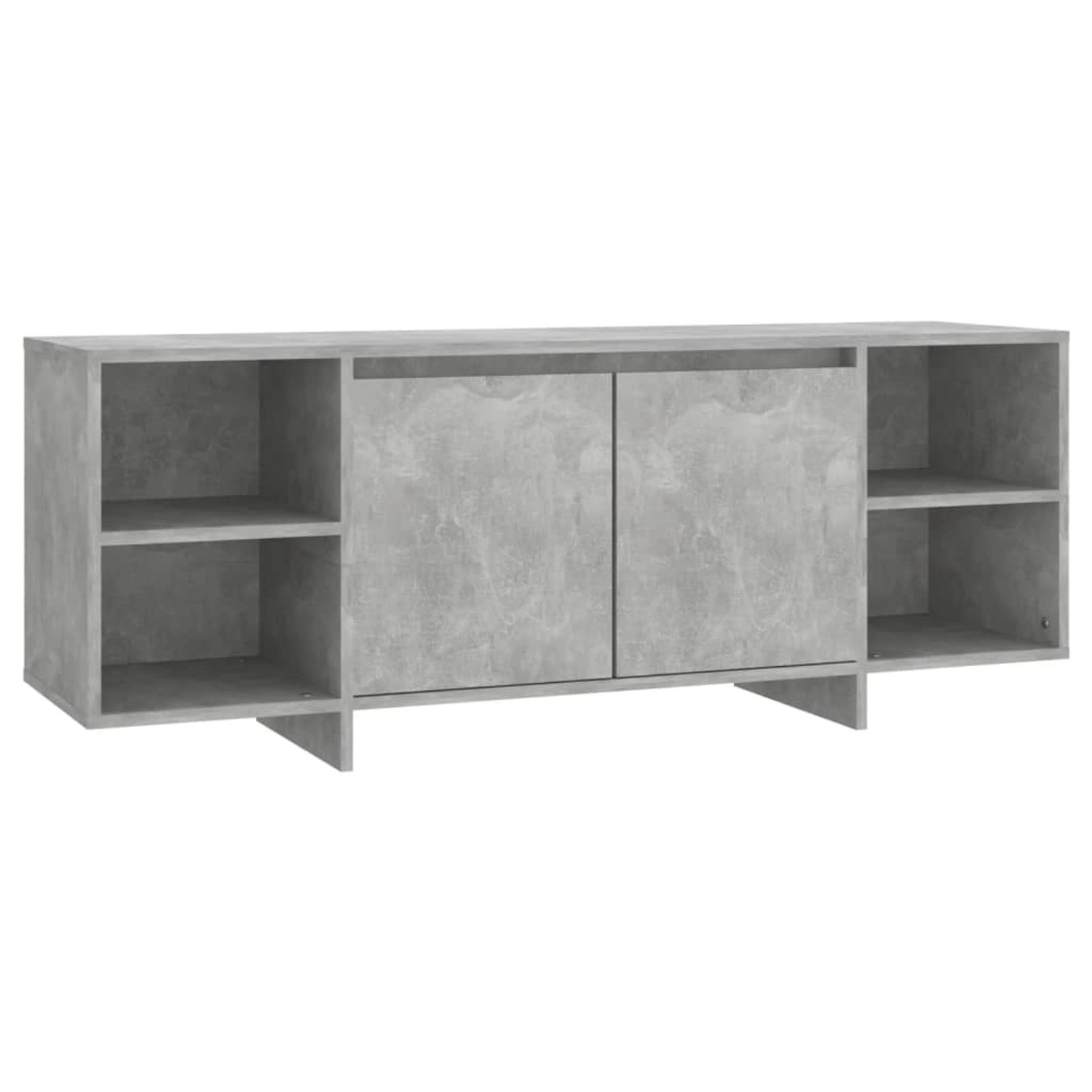 Vidaxl Tv-schrank Betongrau 130x35x50 Cm Spanplatte günstig online kaufen