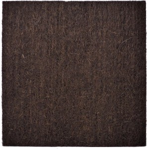 Braune Kokosfaser Rückwand, 30x30 cm, für Terrarien. Natürliche Kletterwand und Dekoration.