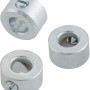 Suki Stellringe, verzinkt, mit Gewindestift für Rollen und Räder.