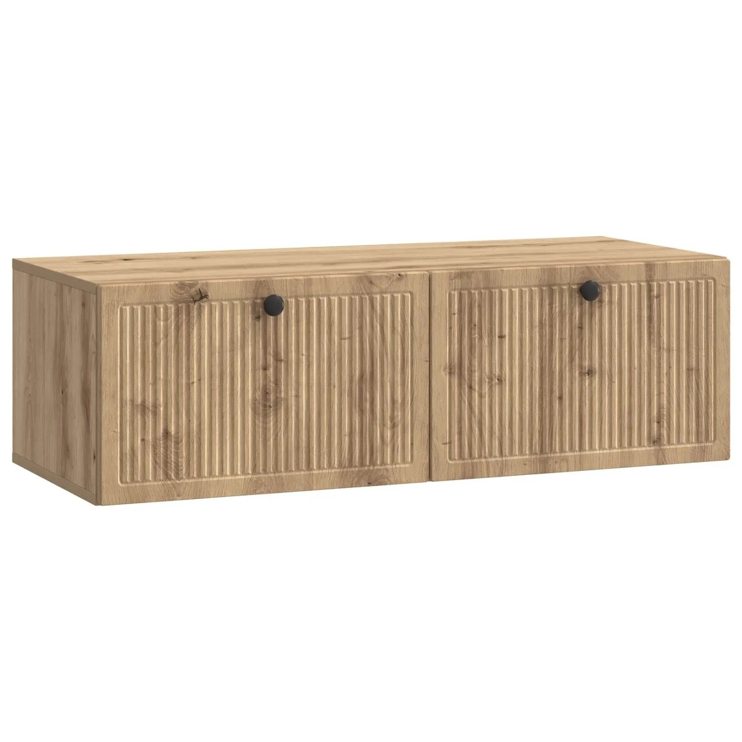 vidaXL Wandmontierter TV-Schrank Artisan-Eiche 98 x 41 x 30 cm 898024