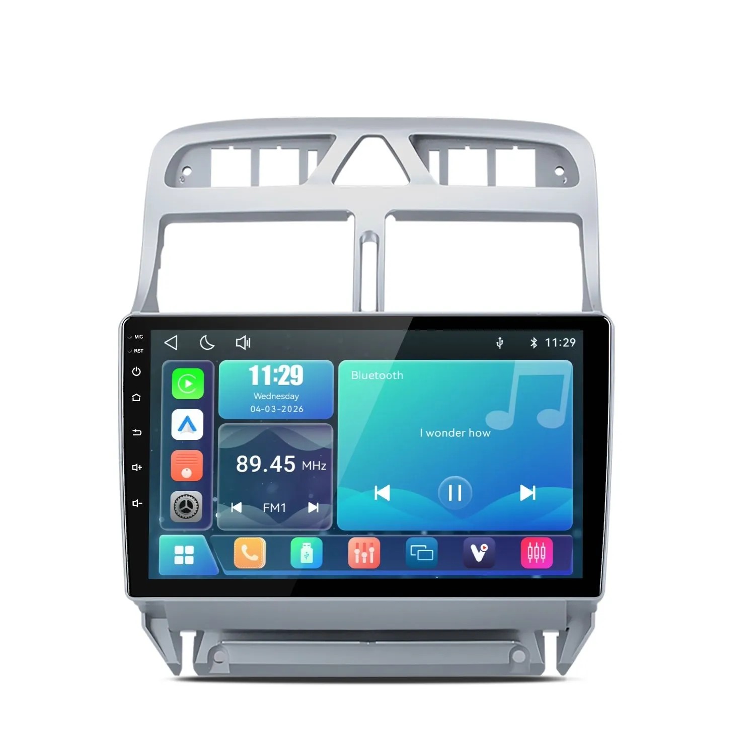 Junsun Autoradio Für Peugeot 307 2002-2013 Linux