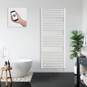 anapont Elektrischer Badheizkörper 1475x500  WiFi APP  Handtuchheizkörper  Badheizung Elektrisch Handtuchheizung Made in Germany