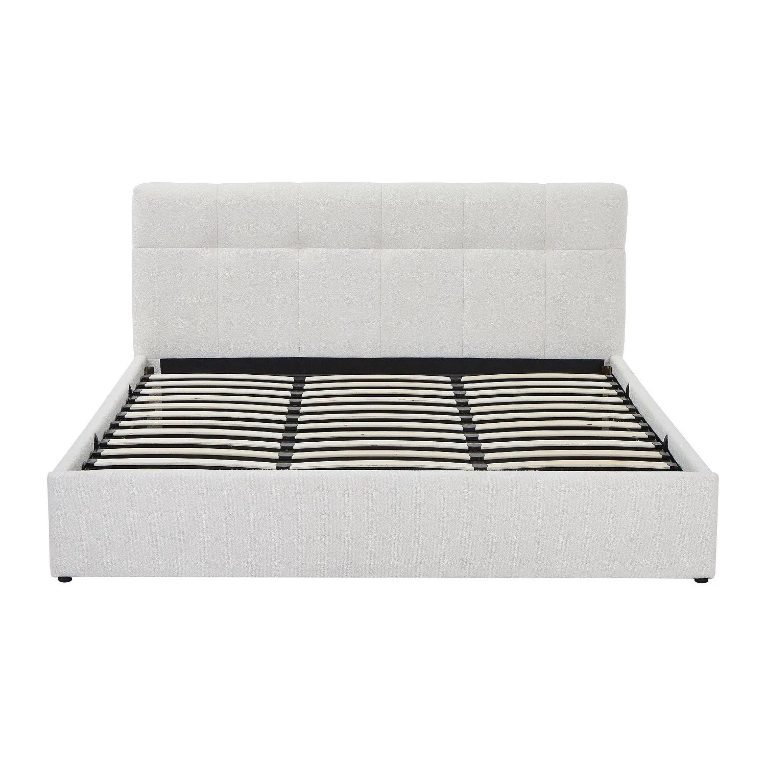 Vente-unique Bett Mit Bettkasten Maziri Weiß 196 cm