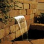 Pontec PondoFall LED Wasserfall-Auslauf mit Beleuchtung für Teichbecken und Bachläufe.