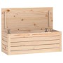 Offene vidaXL Truhe aus Kiefernholz, 89x36,5x33 cm, ideal zur Aufbewahrung im Büro.