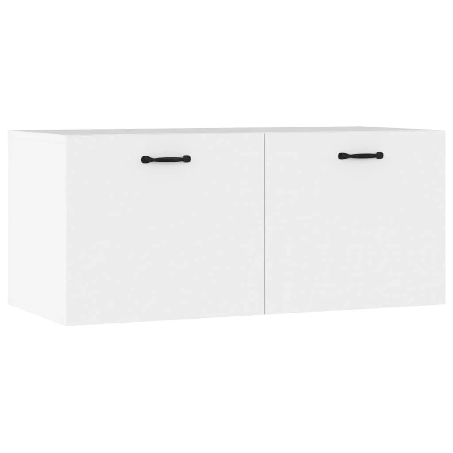 vidaXL Wandschrank Weiß 80x36,5x35 cm Holzwerkstoff 812933