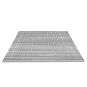 Verzinkter Gitterrost, 1200x1000mm, robust und tragfähig für Baustahl & Baugitter.