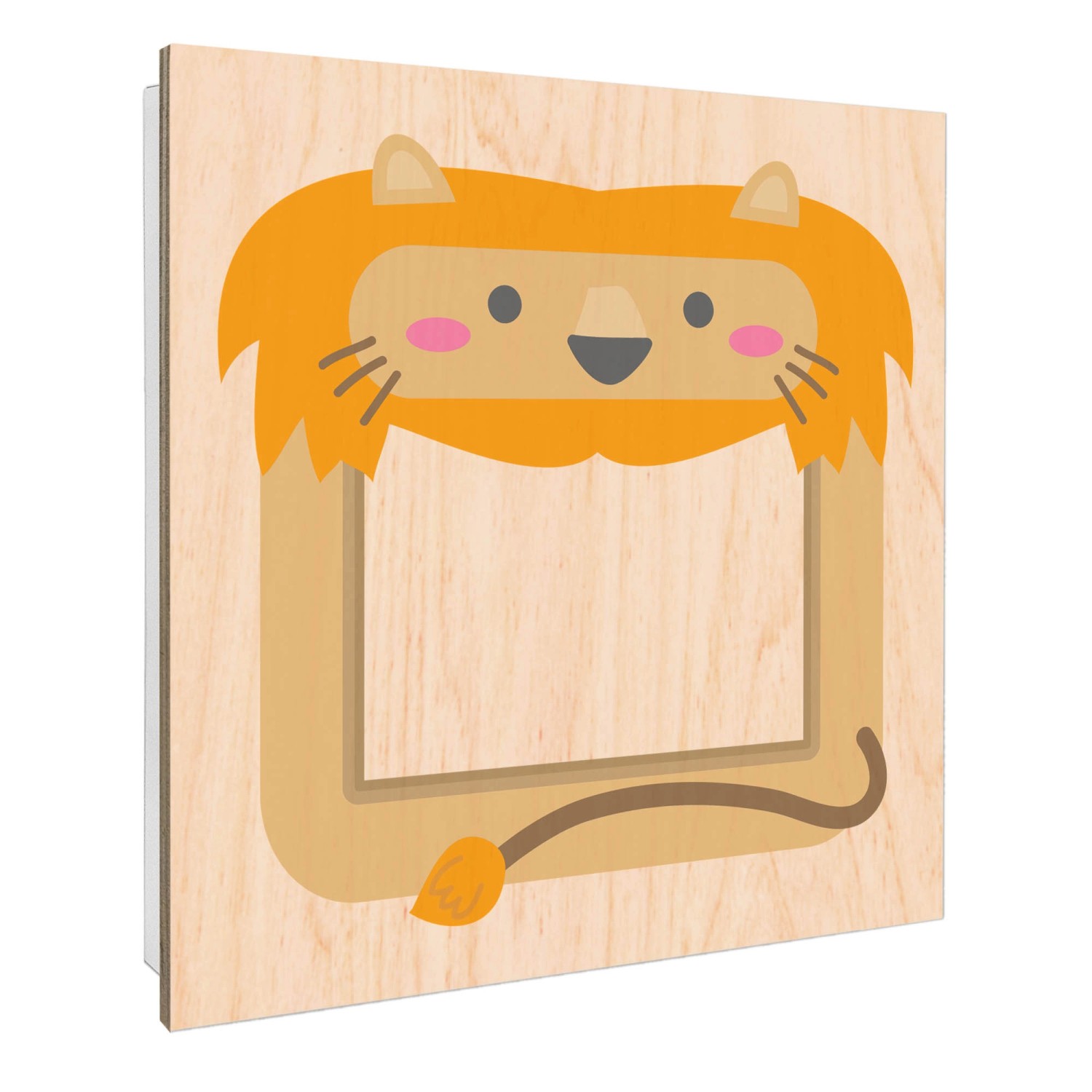 Banjado Großer Schlüsselbox Holz 30x30cm Weiß Scharnier Rechts 50 Haken Sch günstig online kaufen