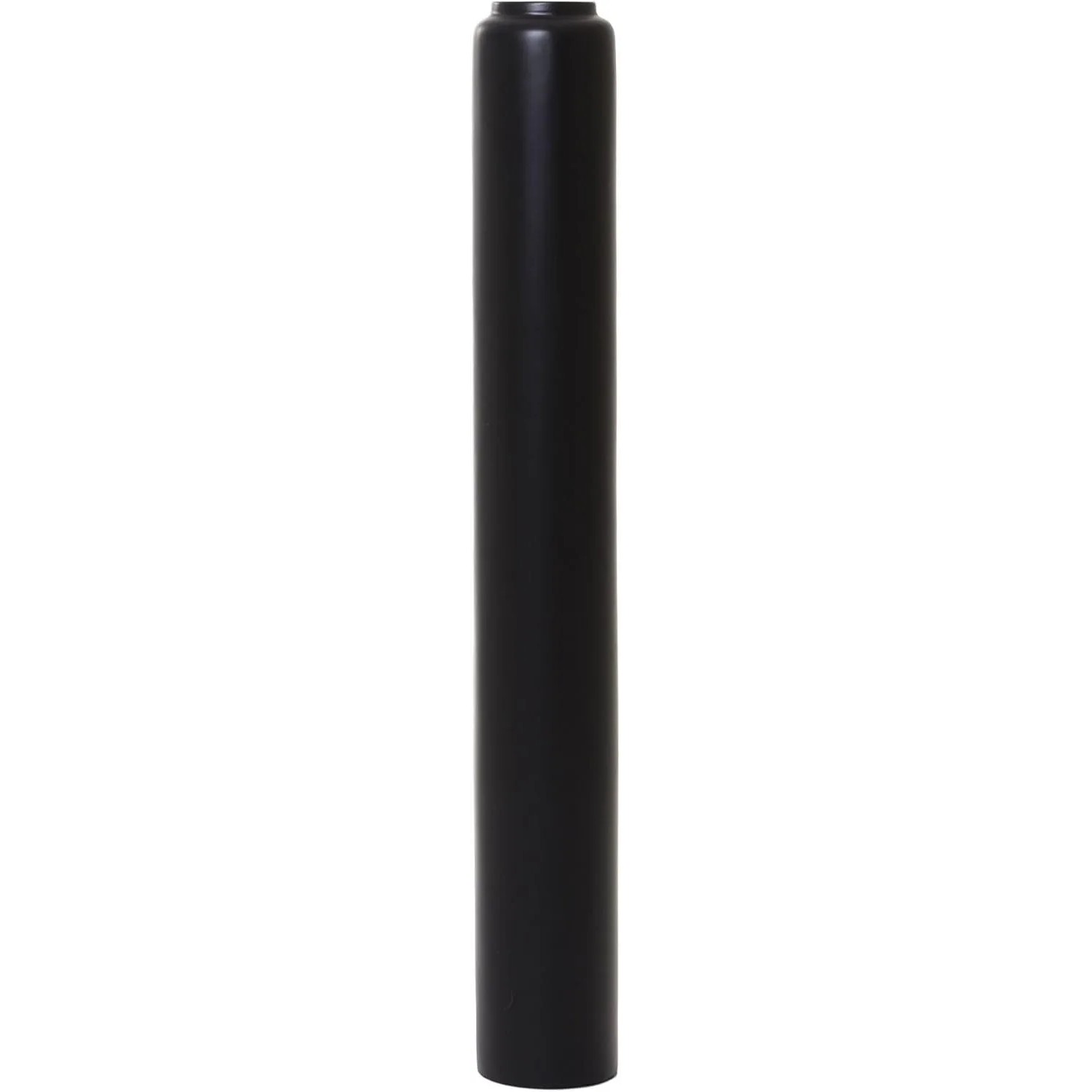Vivanno Bodenvase Direto 10 cm x 10 cm x 100 cm Schwarz