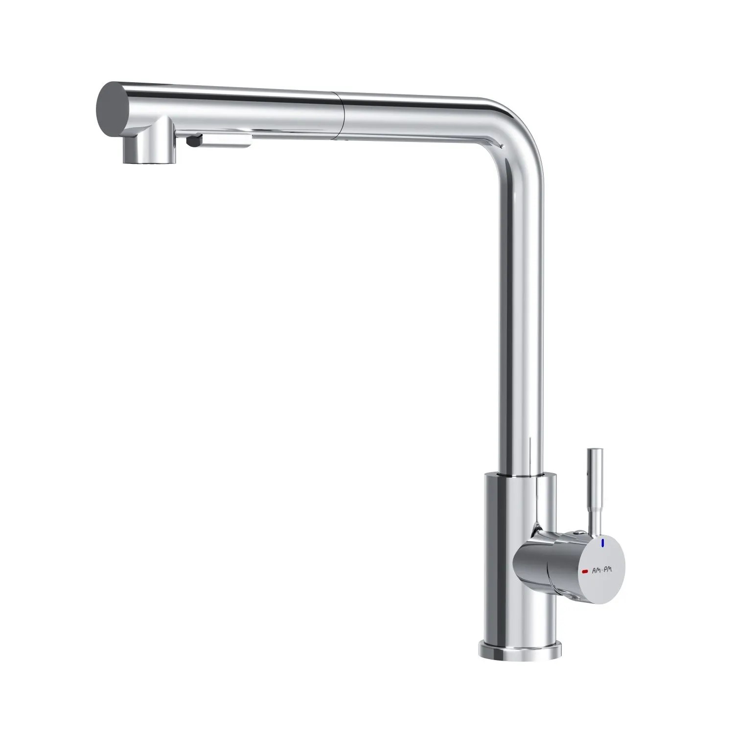 Am.Pm Küchenarmatur Play Spültisch Einhebelmischer F85B05500 Chrom