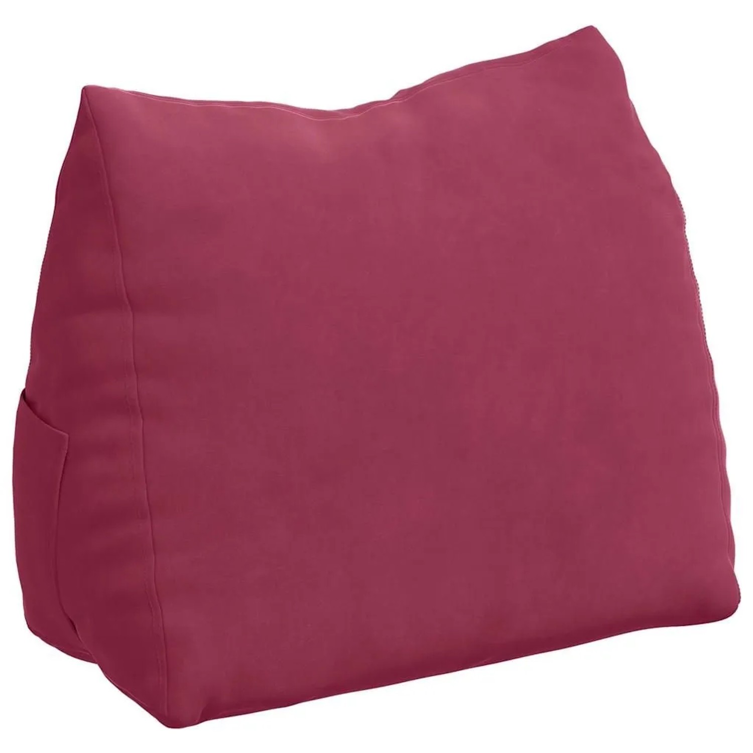 vidaXL Rückenkissen Weinrot 45 x 20 x 35 cm Cordstoff 42015024