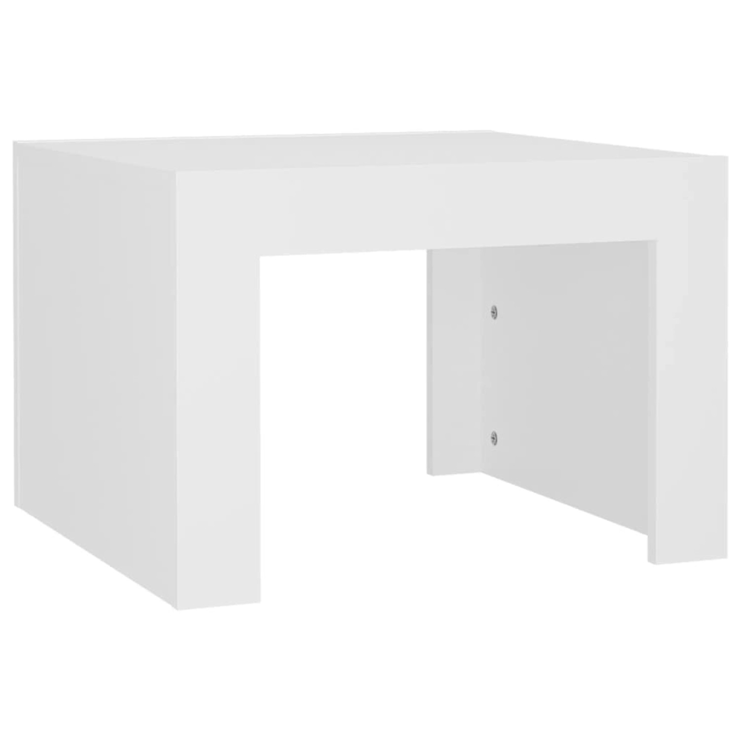 vidaXL Couchtisch Weiß 50x50x35 cm Holzwerkstoff 808549 günstig online kaufen