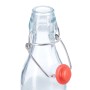 Relaxdays Bügelflaschen 6er Set Glas Transparent Luftdicht 19,5 cm x 6 cm 250 ml_5
