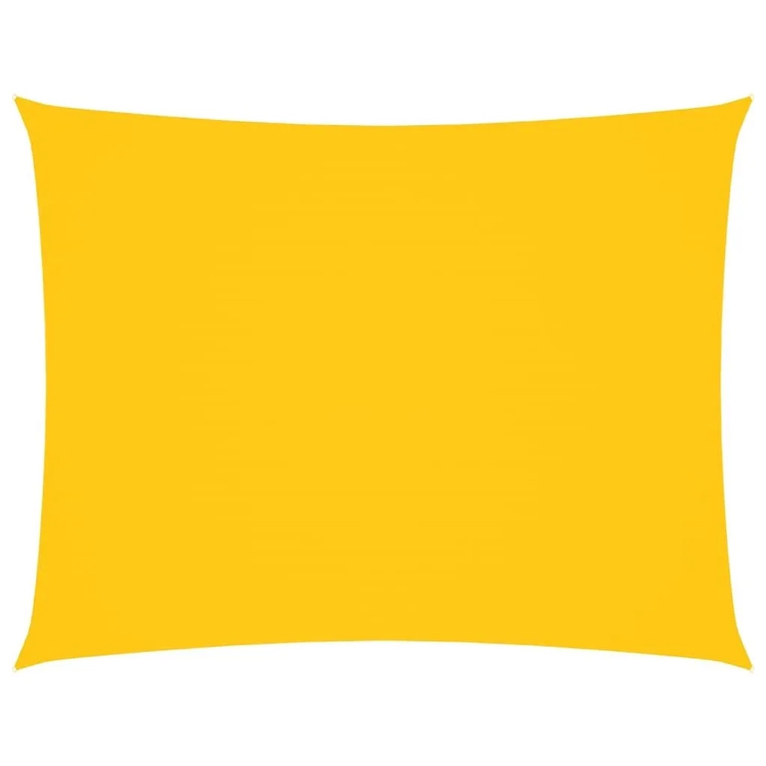 vidaXL Sonnensegel Oxford-Gewebe Rechteckig 6x8 m Gelb 135608 günstig online kaufen