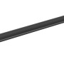 Schwarzer Bodenträger, 50 cm, für Regalböden im Baukasten-Stecksystem.