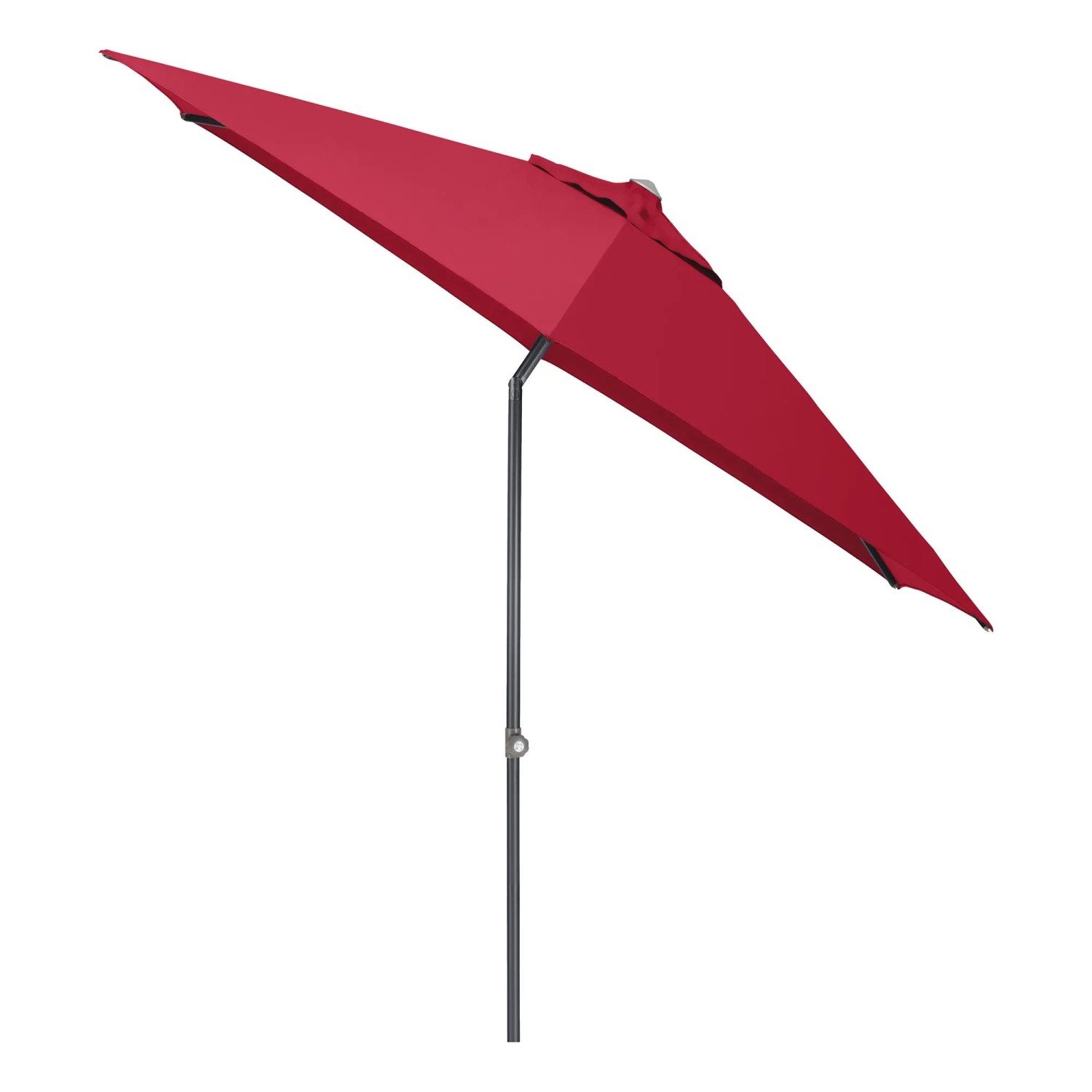 Kettler Marktschirm Ø 230 cm Rot mit Knickfunktion