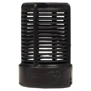 Schwarzer Filter für vidaXL Saugschlauch, Zubehör für Gartenpumpen und Hauswasserwerke.
