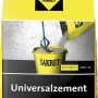 Sack Sakret Universalzement Grau 5 kg für Mauerarbeiten, Putz- und Estrichherstellung.