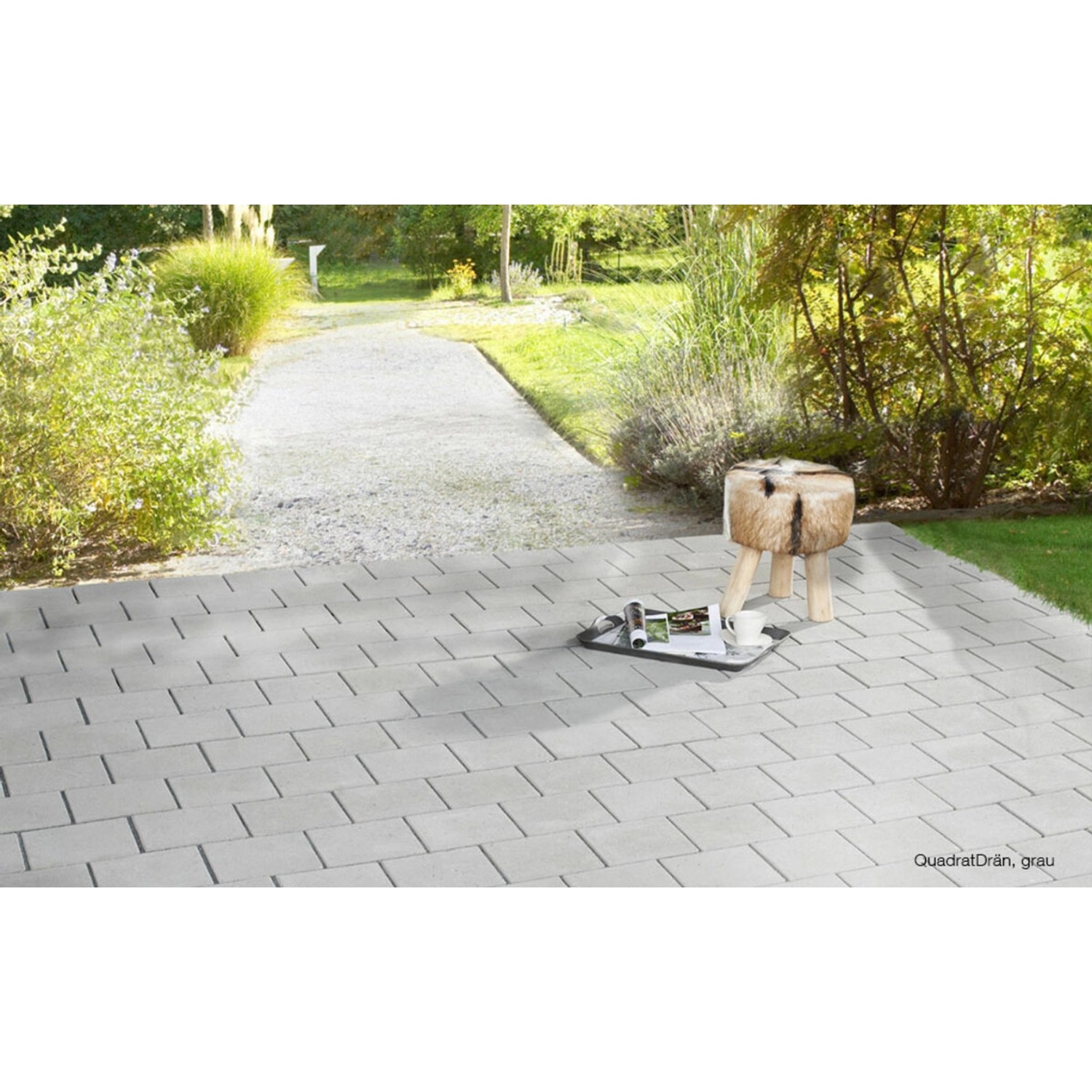 EHL Drän Pflaster Grau 20 cm x 20 cm x 8 cm kaufen bei OBI