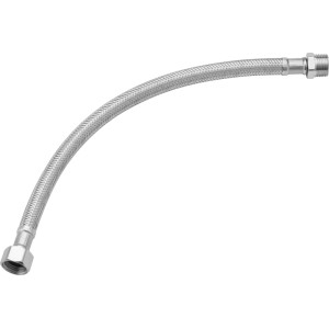 Flexibler Edelstahl-Schlauch, 3/8 x 3/8 Zoll, 300 mm Länge, für Wasseranschlüsse.