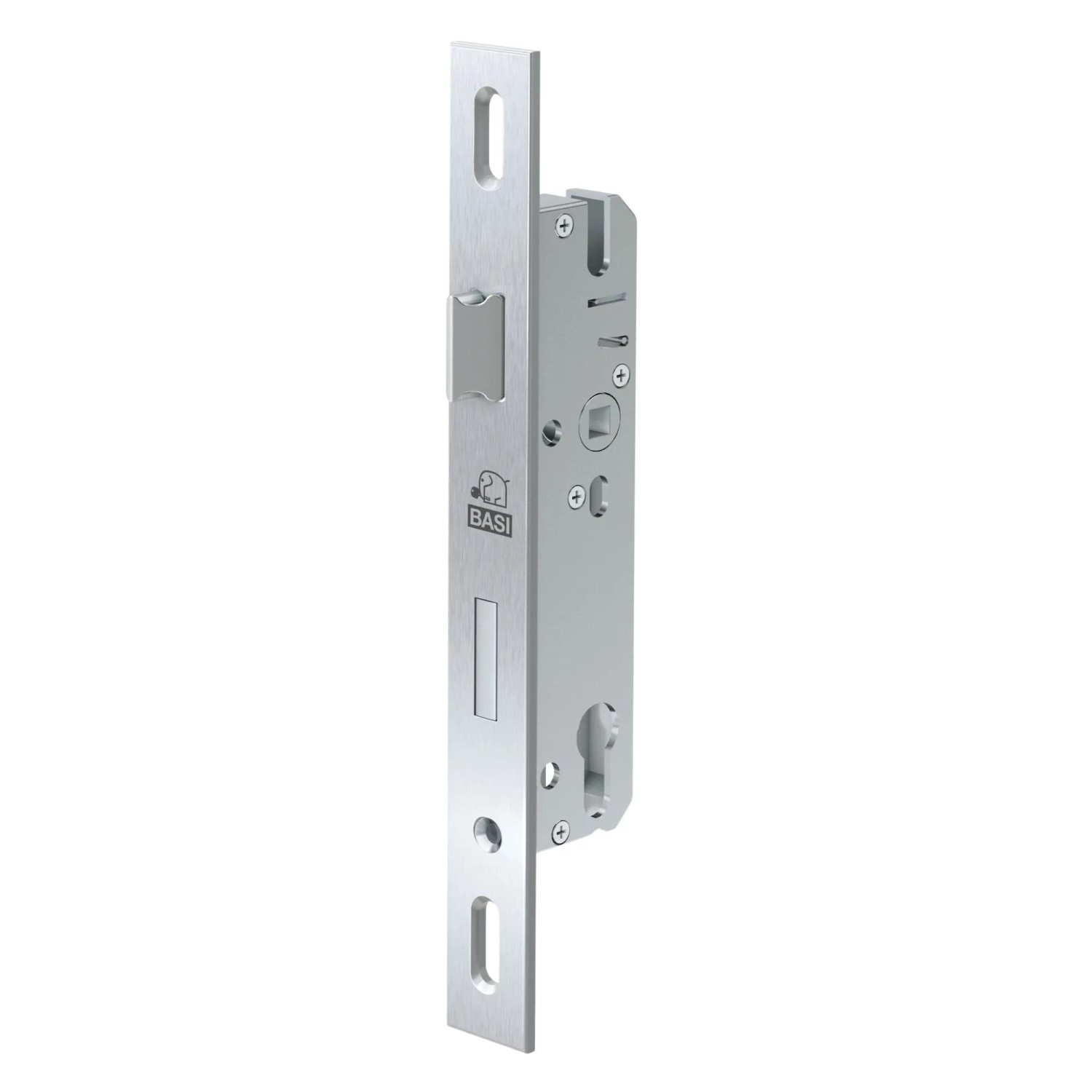 BASI ES 958L PZW Rohrrahmenschloss DIN R/L Käntigstulp 24/270 mm Langloch Dornmaß 35 mm 1-tourig Metall Falle/Riegel 9585-3520L