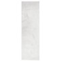Grauer vidaXL OVIEDO Kurzflorteppich, 80x250 cm, aus weichem Polyester. Ideal für Wohnzimmer, Schlafzimmer, Flur.