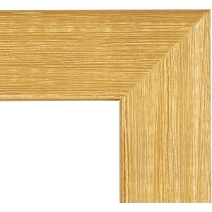 Holz-Bilderrahmen Eiche, 13x18 cm, Detailaufnahme der Ecke. Natürliche Holzmaserung.