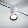 Paulmann URail Schienenspot Tube, signalweiß, an Schiene montiert. LED-Schienensystem für flexible Beleuchtung.