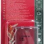 Konstsmide Micro Lichterkette mit 20 warmweißen LEDs und kupferfarbenem Draht für den Innenbereich.