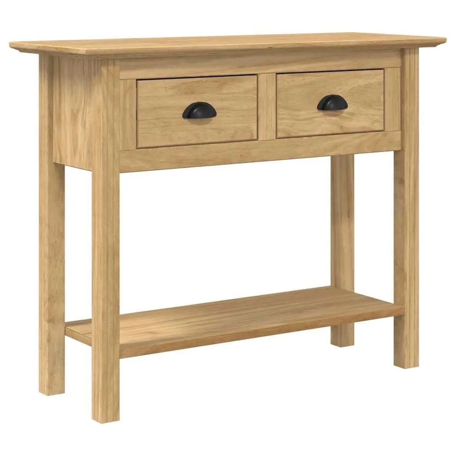 vidaXL Konsolentisch BODO Honigbraun 91 x 34,7 x 74 cm Holzwerkstoff 42023484