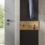 Inn.Furn Garderobenpaneel in Grau und Eiche 45 x 165 cm Cooper_5