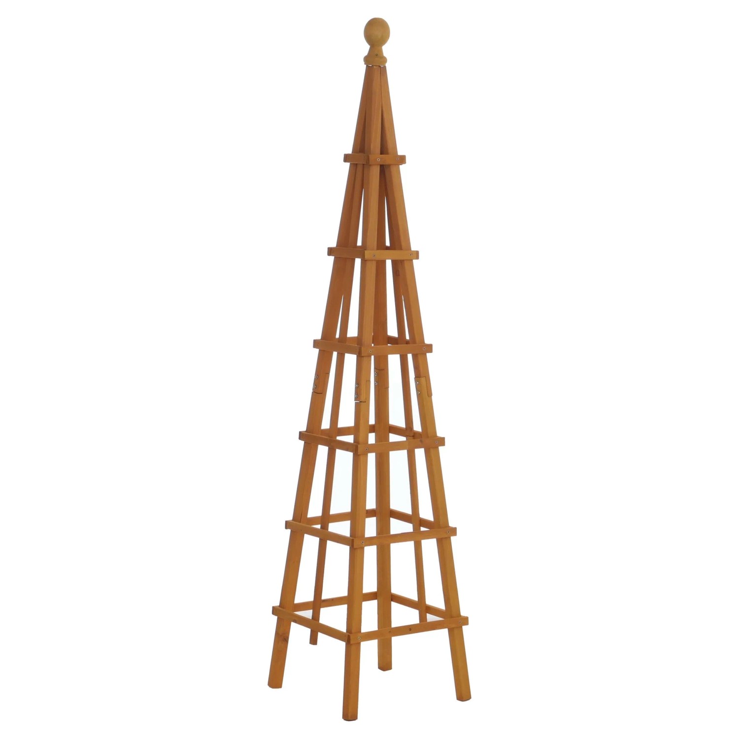 MCW Rankgitter Q19 Spalier Holz 148x33x33cm Natur
