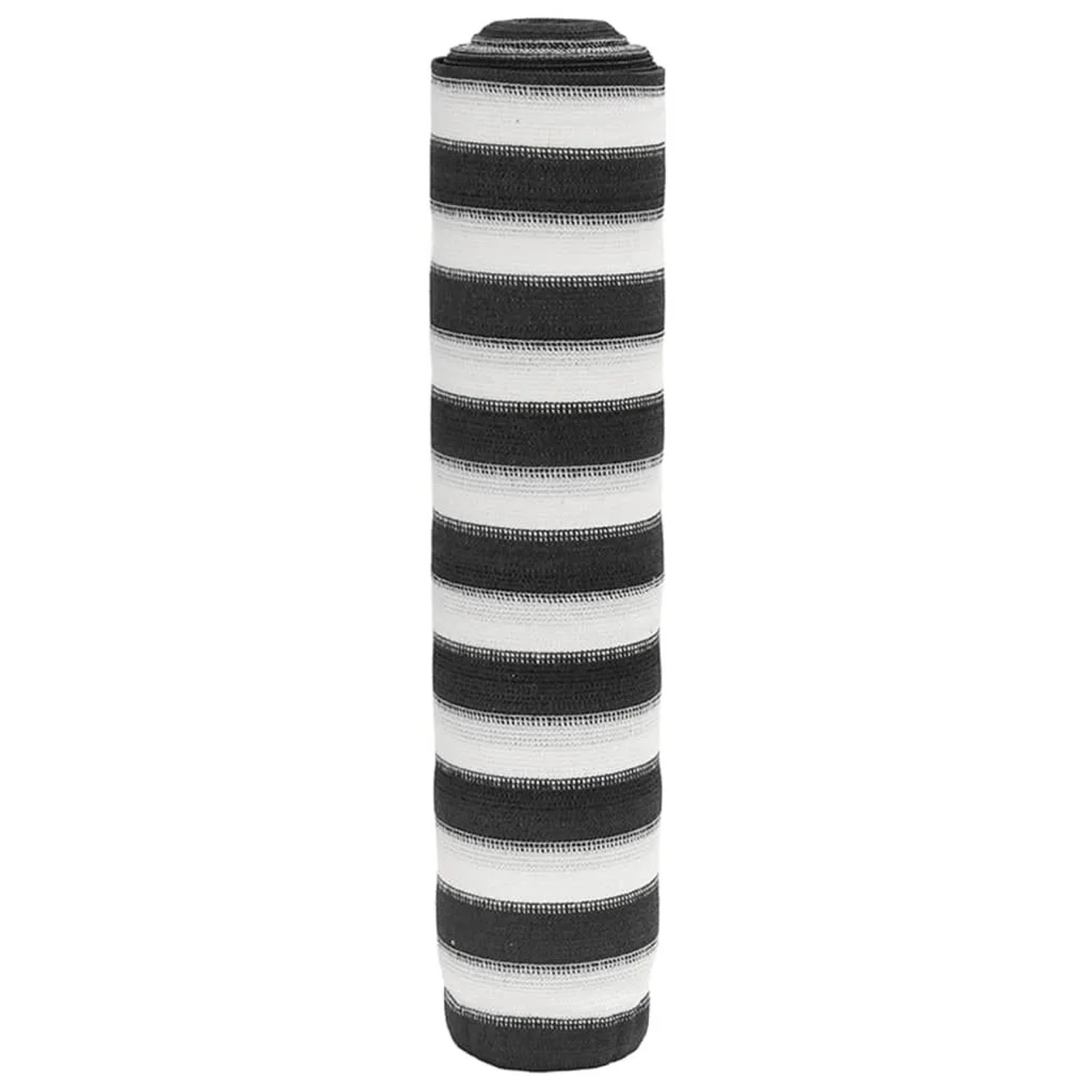 vidaXL Zaunblende Anthrazit und Weiß 2x25 m HDPE 75 g/m² 4003666 günstig online kaufen