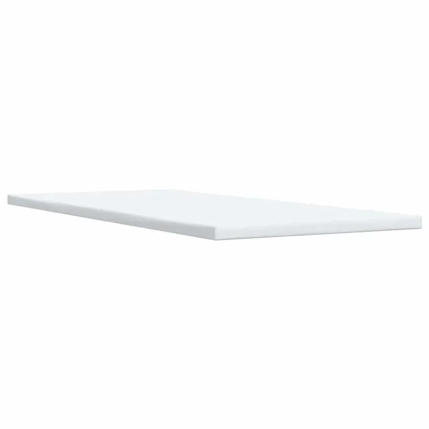 Matratzenauflage, weiß, für vidaXL Boxspringbett 90x200 cm.