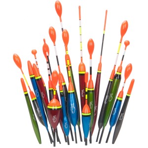 Westline Posen-Sortiment Universal, verschiedene Farben und Formen für Angler.