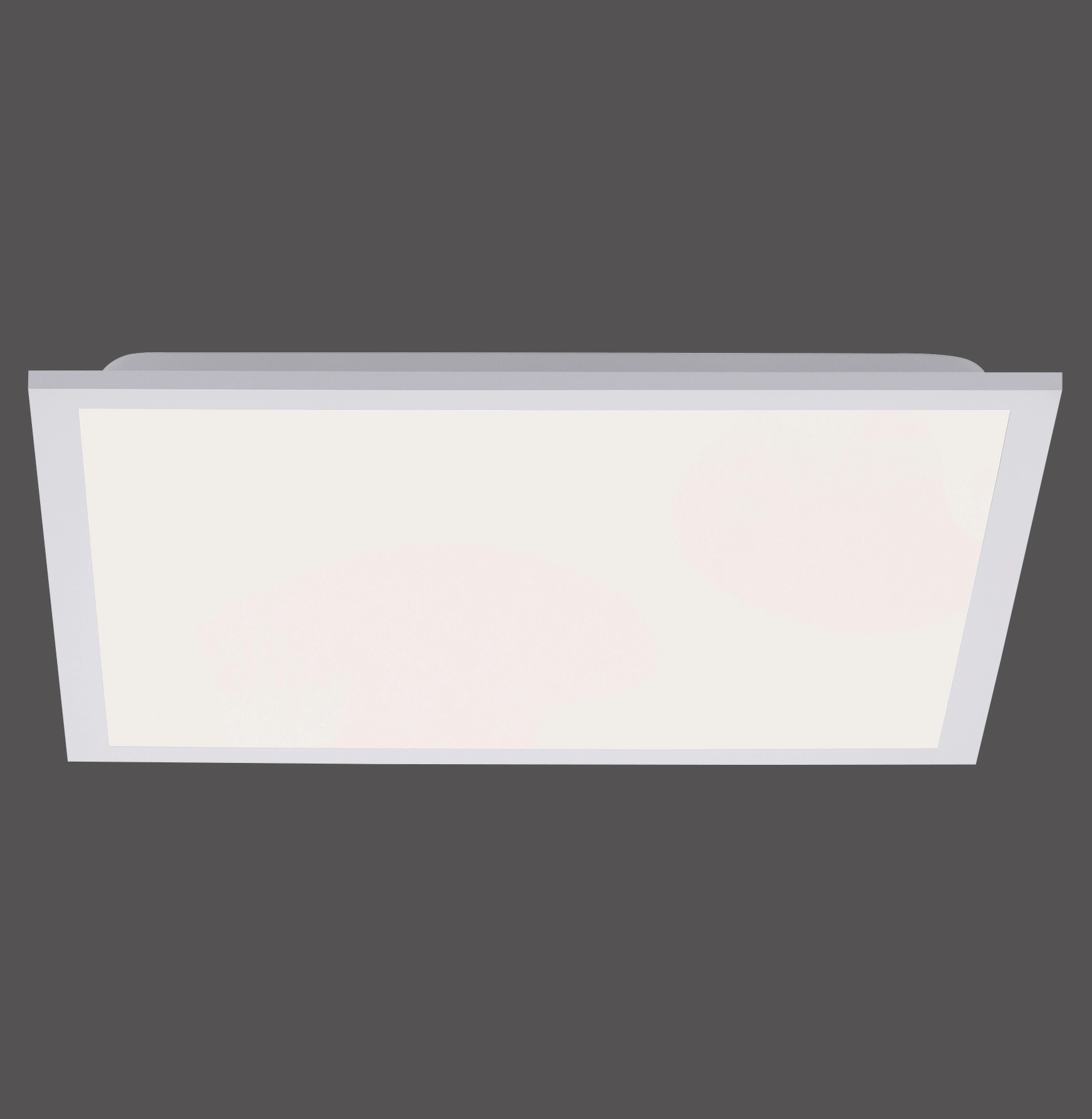 Just Light. LED-Deckenleuchte Weiß Fleet x 44,5 cm 44,5