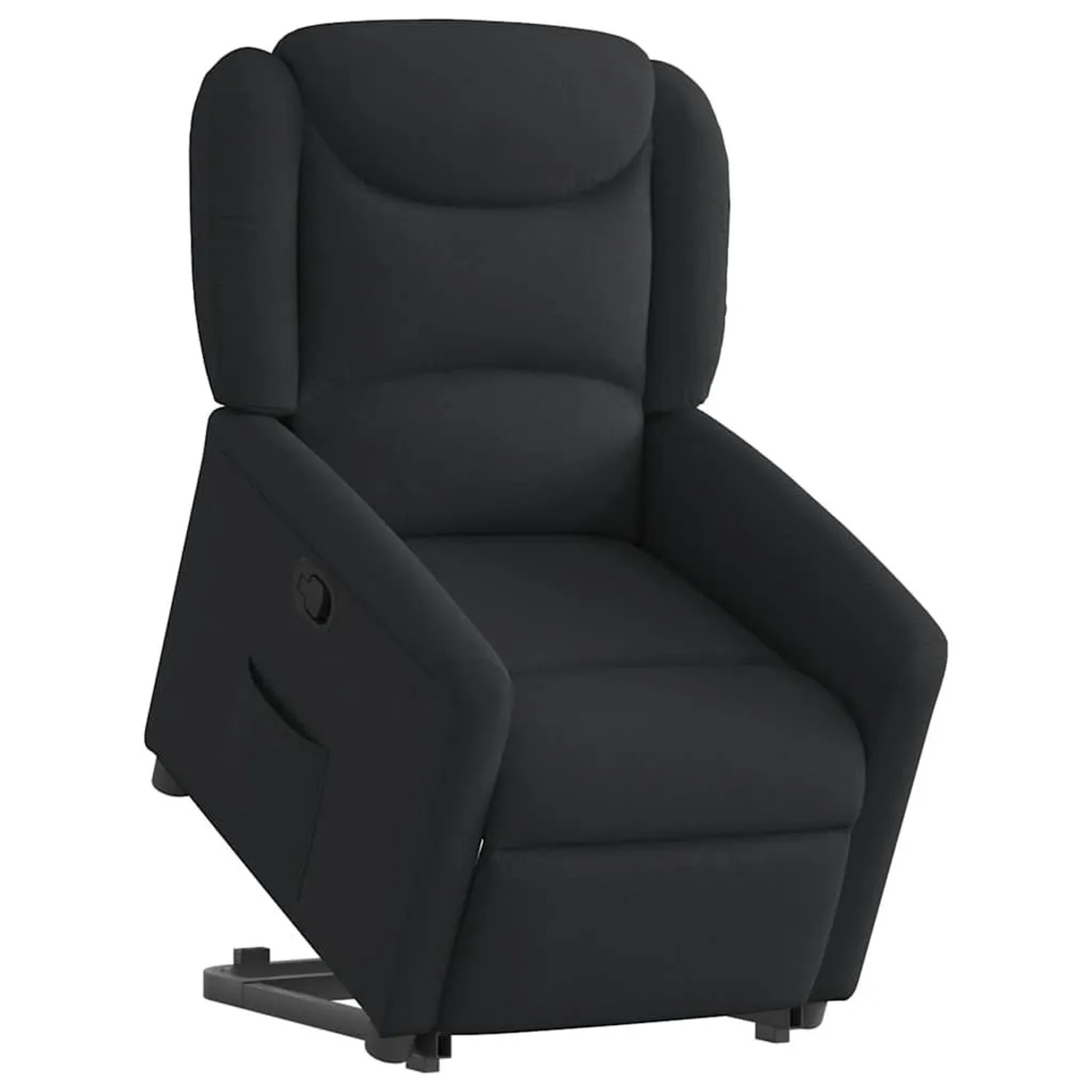vidaXL Relaxsessel mit Aufstehhilfe Schwarz Stoff 3303196 günstig online kaufen